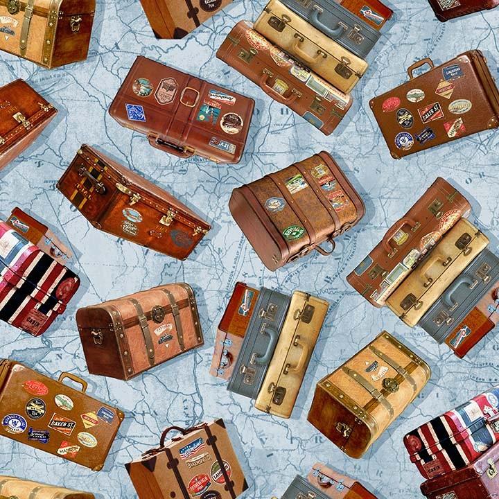 All Aboard- Traveling Trunks Slate