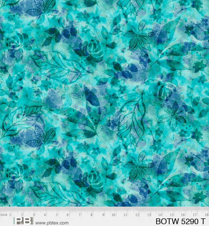 Botanics 108"  Teal