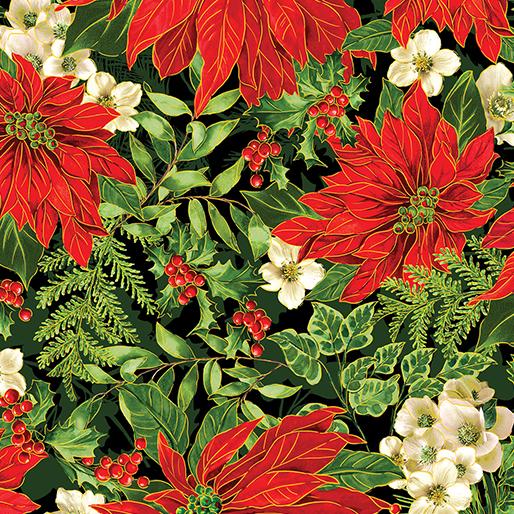 Christmas Musical- Poinsettia Serenade Black