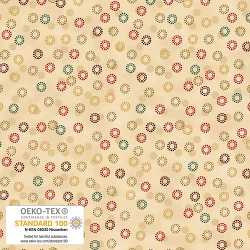 Circles - Beige/Gold