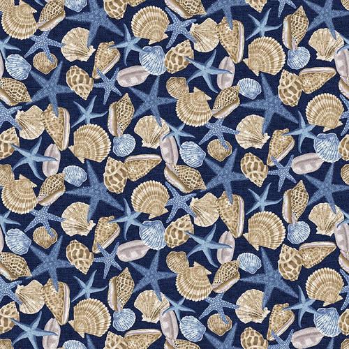 Cobalt Seas- Packed Shells Navy