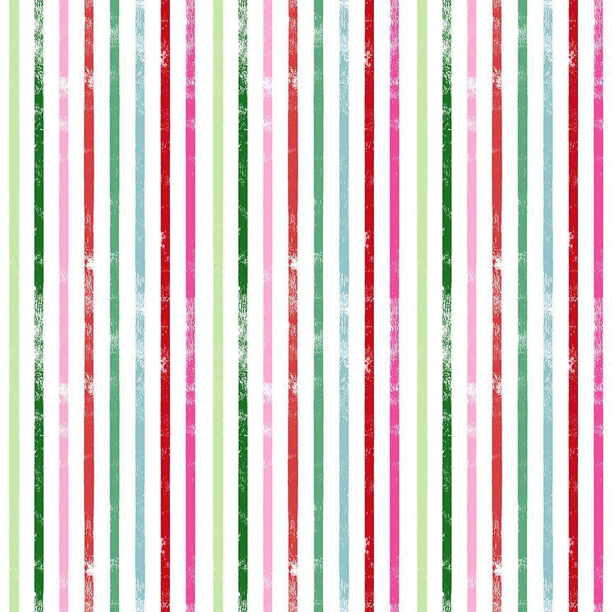 Feline Festive- Weathered Stripe Rainbow