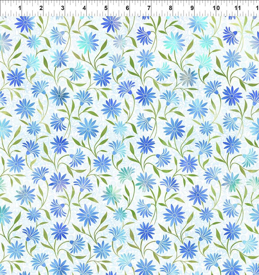 Garden of Dreams 2- Daisies Blue