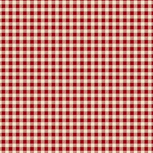 Garnets & Gingham- Large Gingham