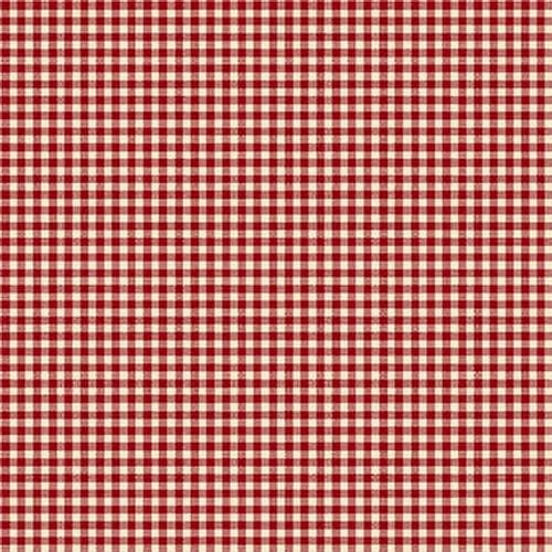 Garnets & Gingham- Medium Gingham Print