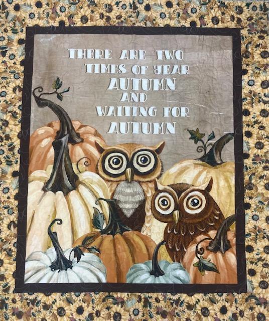 Happy Fallidays Owls Quilt Kit