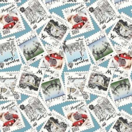 Harry Potter Stamps- Wizarding Stamps Blue