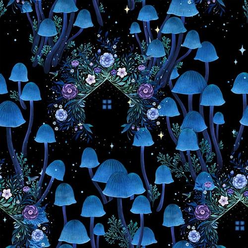 Jardin de Lune Glow- Mushrooms with Houses