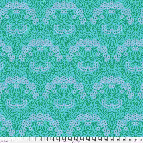 Kaffe X Morris & Co- Michaelmas Daisy Aqua