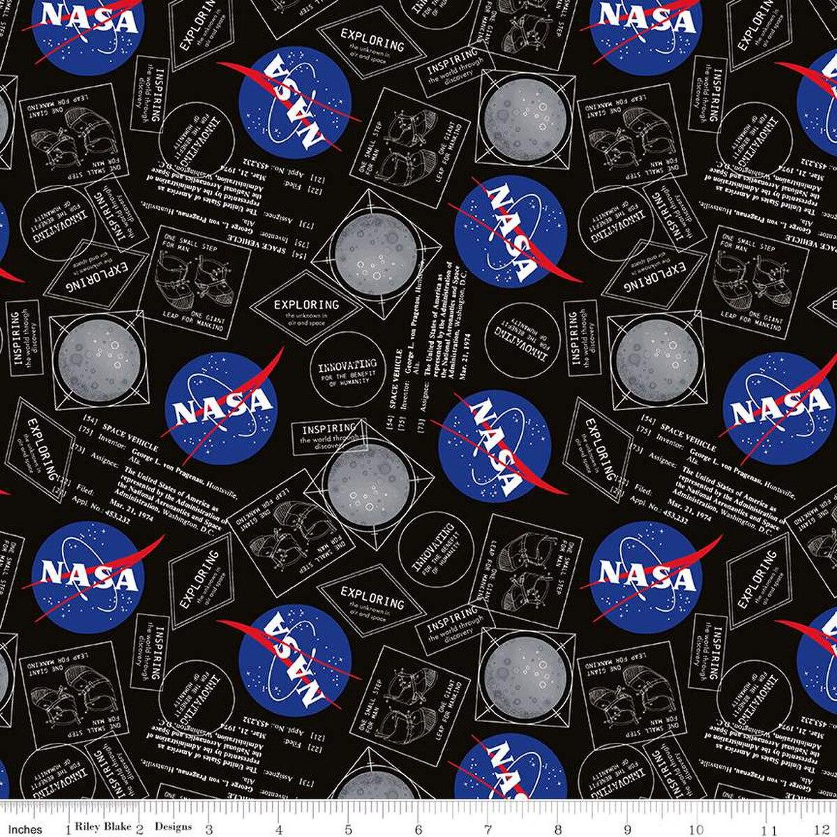 Outer Space By NASA- Moon Boots Black