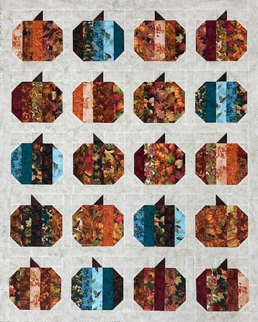 Pumpkin Fiesta Quilt Kit