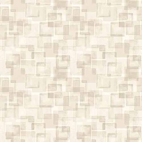 Purely Neutral- Textured Squares Ivory