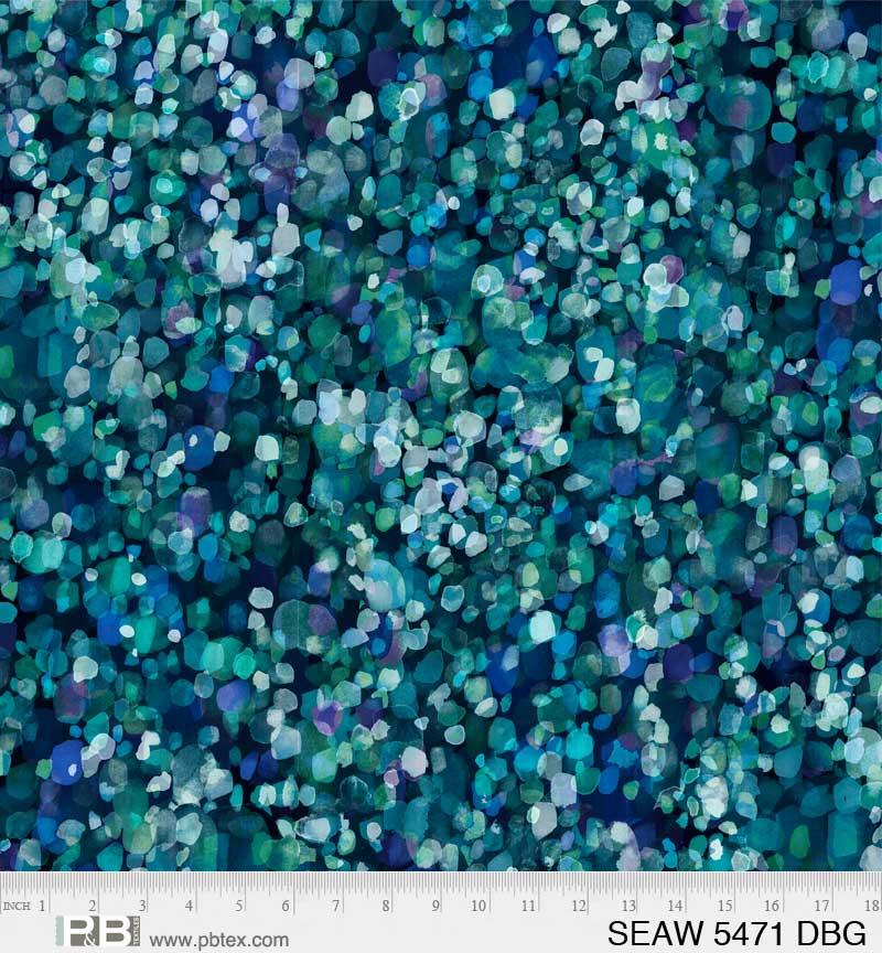 Sea Glass 108" DK Blue Green