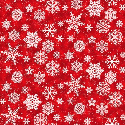 Snow Crew-Snowflakes - Red