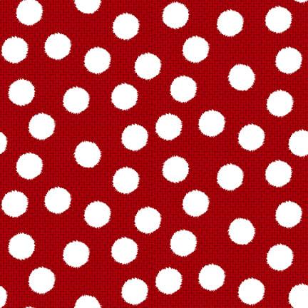 Snow Crew- Texture Dot - Red