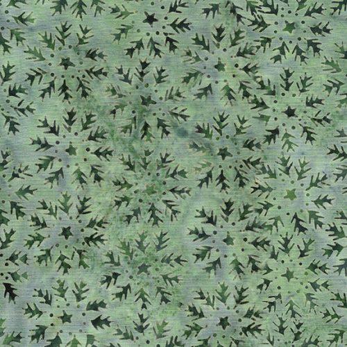 Snowflake Circles- Green Mint