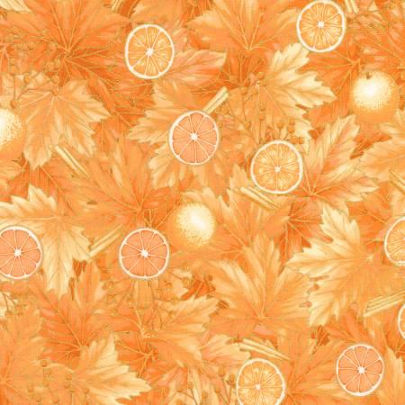 Sweet Pumpkin Spice- Pumpkins Orange Spice w/Metallic