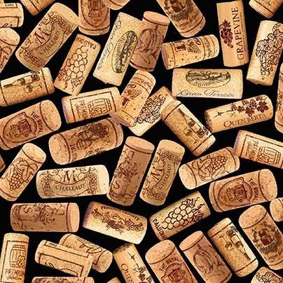 Vivo Vino- Wine Corks Black