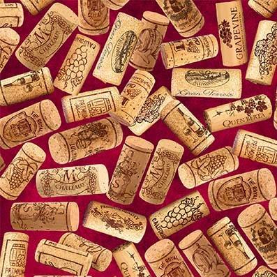 Vivo Vino- Wine Corks Red