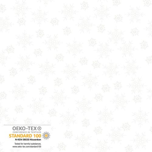 We Love Christmas- Snowflakes White Pearl