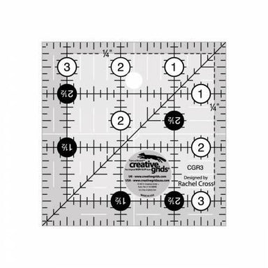 Creative Grids Half Sixty Triangle Ruler CGRT30 743285002436 Rulers &  Templates
