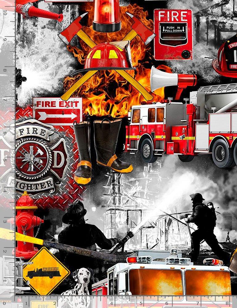 Firefighter Patchwork